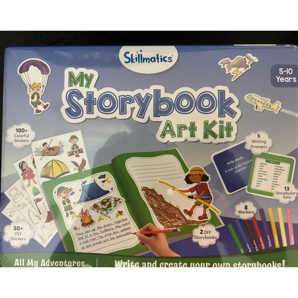 Skillmatics My Storybook Art Kit All My Adventure Writing Drawing Set SKILL610SB